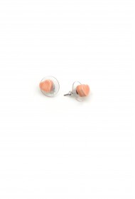 Heart Ceramic Studs